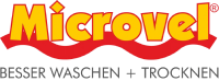 Microvel - Besser waschen und trocknen-Logo