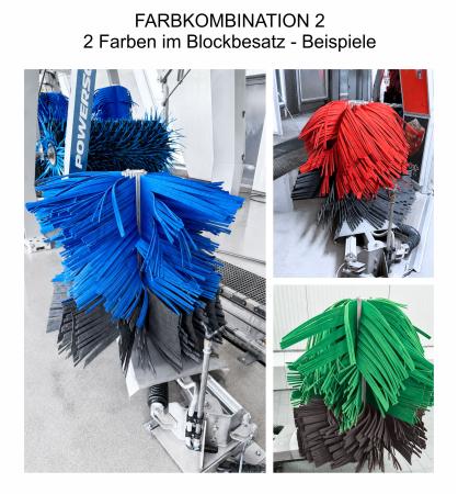 Rocker mit Einzelsegmenten - Rohrlänge 500 – 1000 mm (zweifarbig)