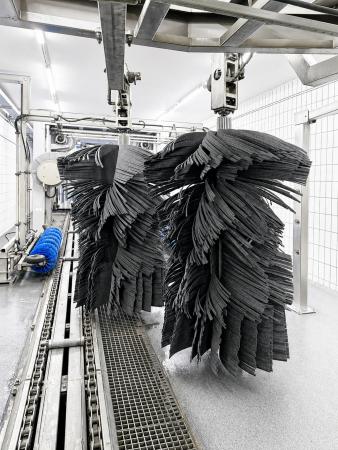Seitenwalze "Standard" - Kederrillen-Rohr TCW (einfarbig)