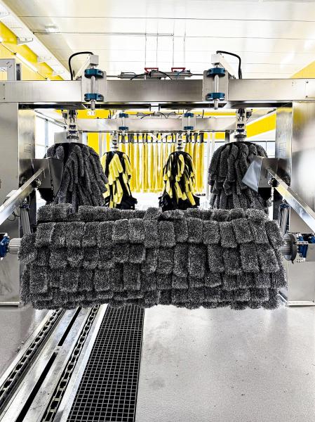 Trocknersegmente Mikroflausch® für Dachwalze Keder-Rohrsystem TCW