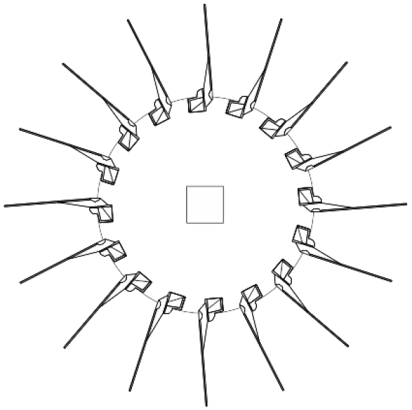 Scheibendachwalze Microvel® "Standard" (einfarbig)