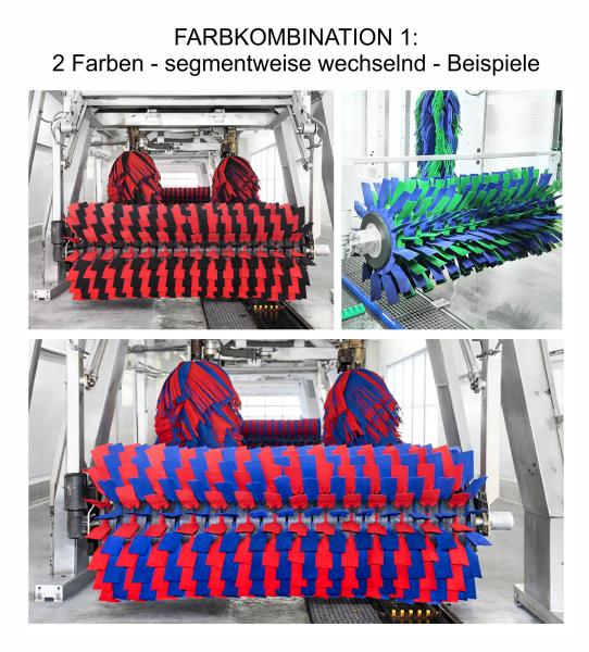 Scheibendachwalze Microvel® "Standard" (zweifarbig)