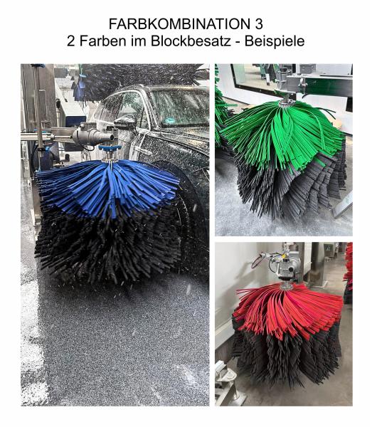 Rocker mit Doppelsegmenten- Rohrlänge 500 – 1000 mm (zweifarbig)