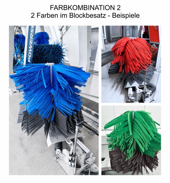 Rocker mit Einzelsegmenten - Rohrlänge 500 – 1000 mm (zweifarbig)